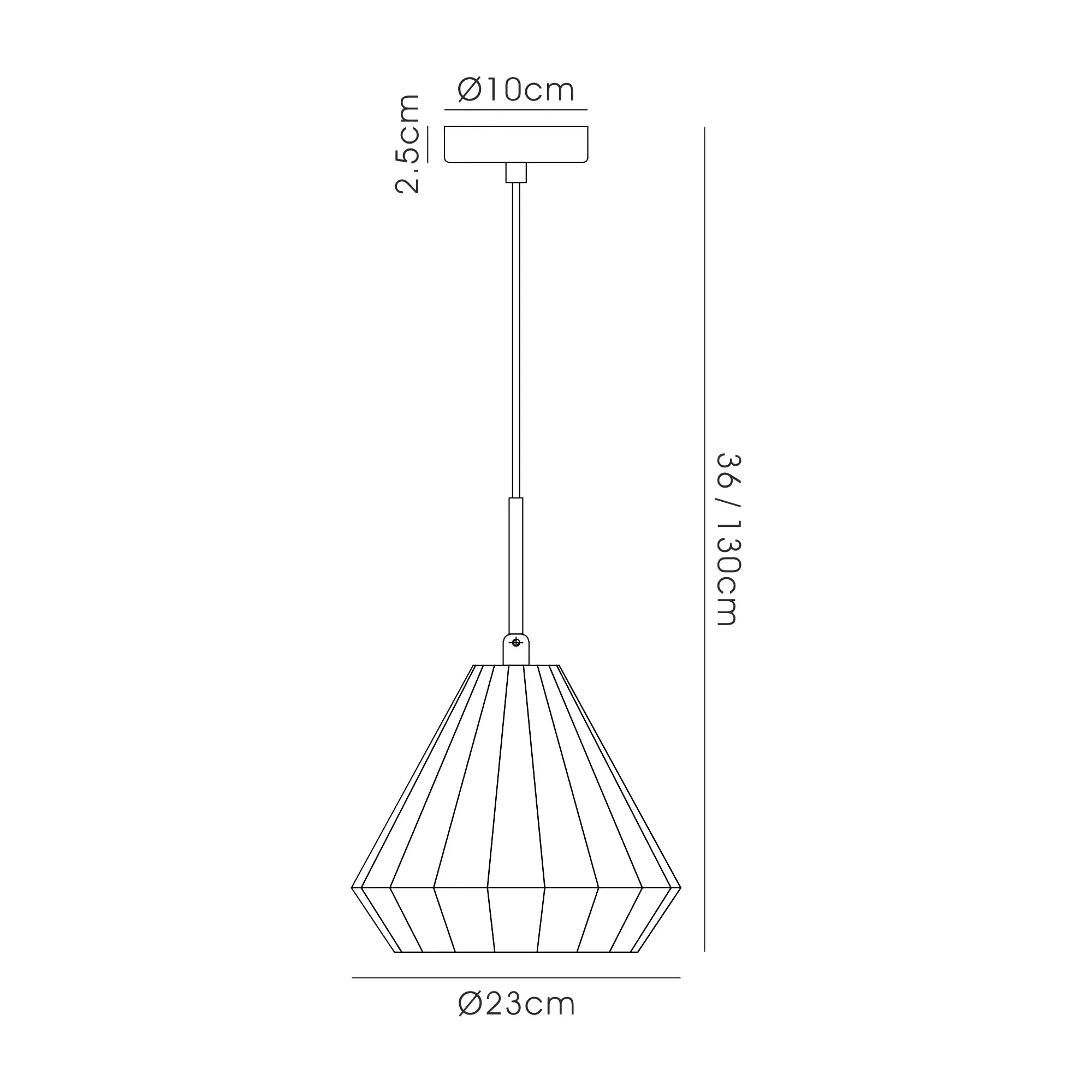 Markus Glass Pendant 1 Light Smoke Medium Cone Polished Chrome D0109  Deco Markus